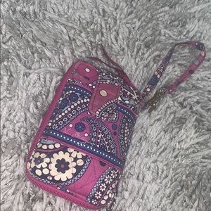 vera bradley wristlet